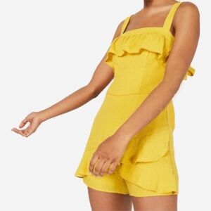 🌸New🌸 City Studio Yellow Romper Sz 3 NWT